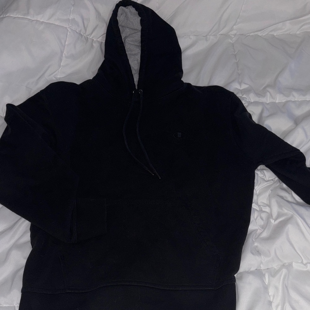 Black Mens Champion Hoodie